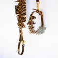 Load image into Gallery viewer, Leopard Fringe Leash & Collar Set