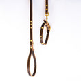 Load image into Gallery viewer, Teeny-Tiny Leather Leash & Collar Set