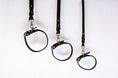 Load image into Gallery viewer, Braided Leather Collar ~ Black