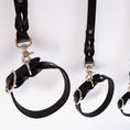 Load image into Gallery viewer, Braided Leather Collar ~ Black