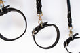 Load image into Gallery viewer, Braided Leather Collar ~ Black
