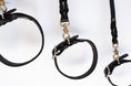 Load image into Gallery viewer, Braided Leather Collar ~ Black