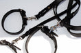 Load image into Gallery viewer, Braided Leather Collar ~ Black