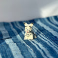 Load image into Gallery viewer, Miniature Spotted White Dog Figurine