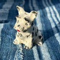 Load image into Gallery viewer, Miniature Spotted White Dog Figurine