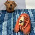 Load image into Gallery viewer, Bosson's Hound Dog & Golden Retriever Wall Pieces