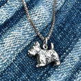 Load image into Gallery viewer, Scotty Dog Charm Necklace