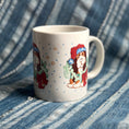 Load image into Gallery viewer, Droopy Eyed Hound Dog X~Mas Mug