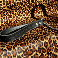 Load image into Gallery viewer, Barbwire Chain & Leather Leash