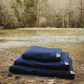 Load image into Gallery viewer, Classic Dog Bed ~ Dark Denim