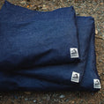 Load image into Gallery viewer, Classic Dog Bed ~ Dark Denim