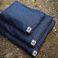 Load image into Gallery viewer, Classic Dog Bed ~ Dark Denim