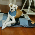 Load image into Gallery viewer, Patchwork Dog Bed ~ MISCHIEVOUS MALAMUTE