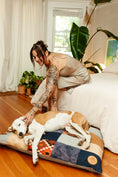 Load image into Gallery viewer, Patchwork Dog Bed ~ WILD COYOTE