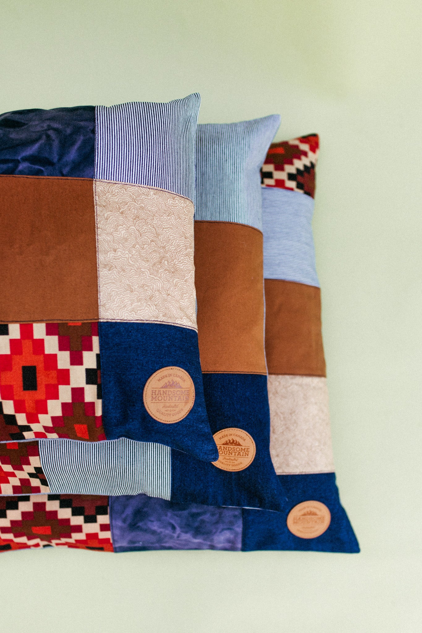 Patchwork Dog Bed ~ WILD COYOTE