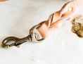 Load image into Gallery viewer, Braided Leather Leash ~ Natural