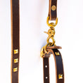 Load image into Gallery viewer, Teeny-Tiny Leather Leash & Collar Set
