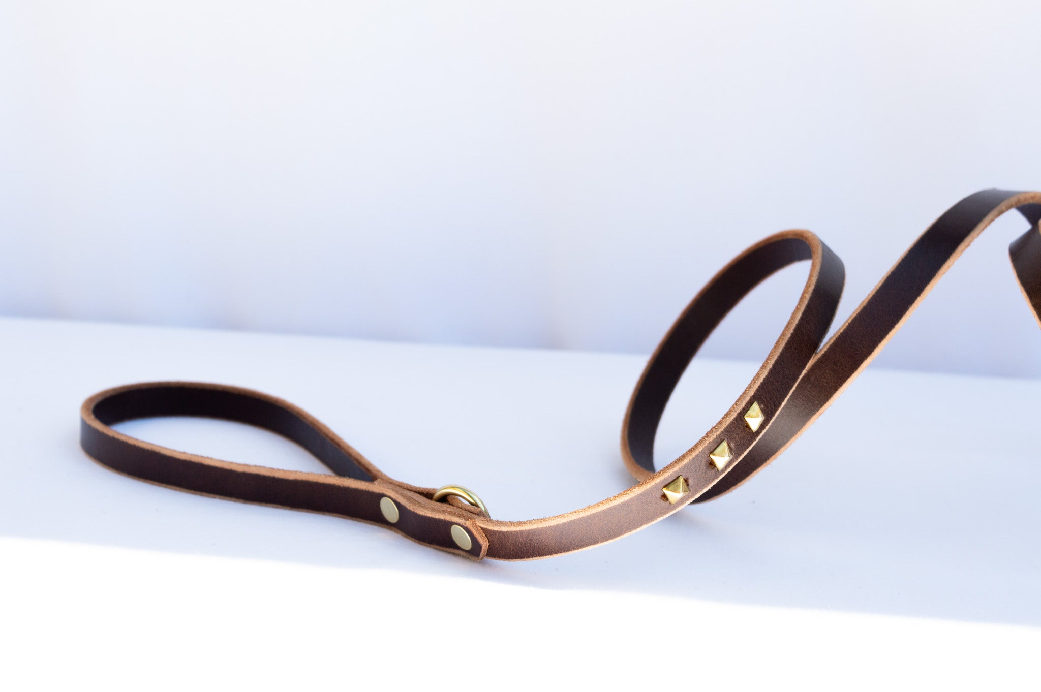 Teeny-Tiny Leather Leash & Collar Set