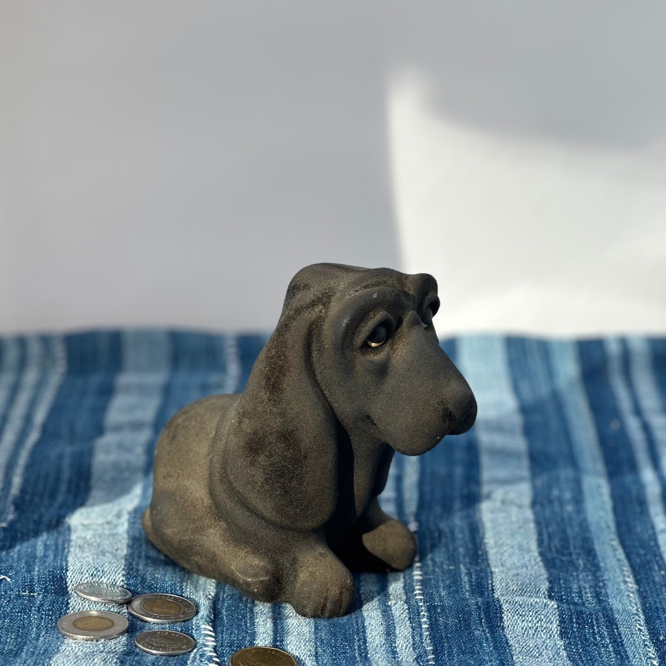 Basset Hound Doggy Bank $
