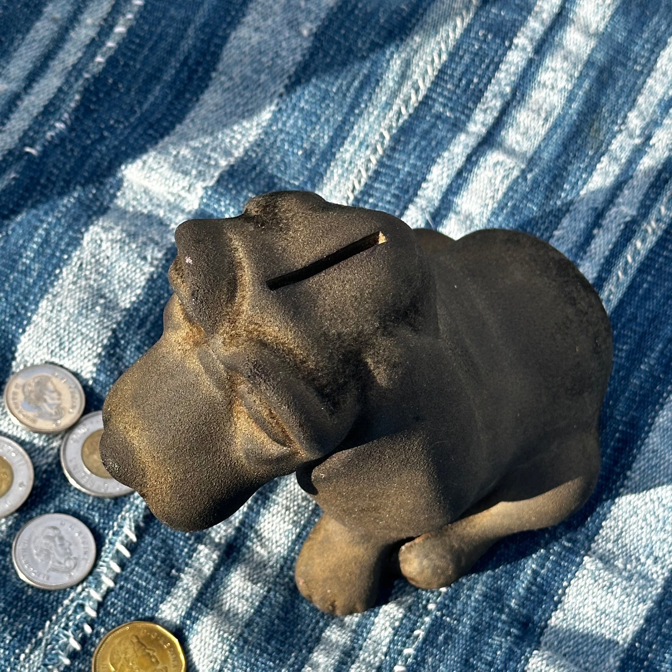Basset Hound Doggy Bank $