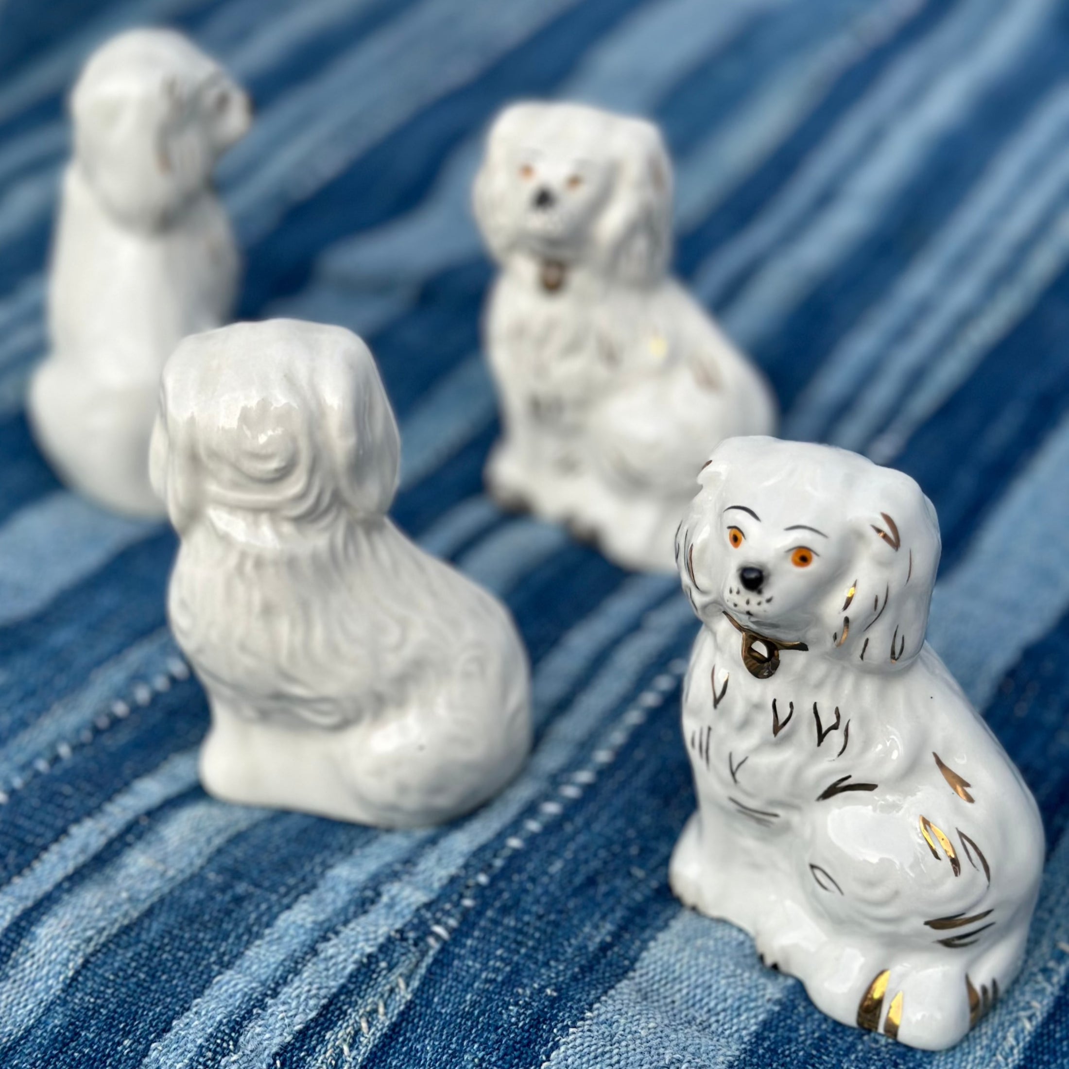 Beswick Staffordshire Mantle Dogs
