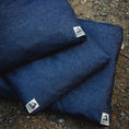 Load image into Gallery viewer, Classic Dog Bed ~ Dark Denim
