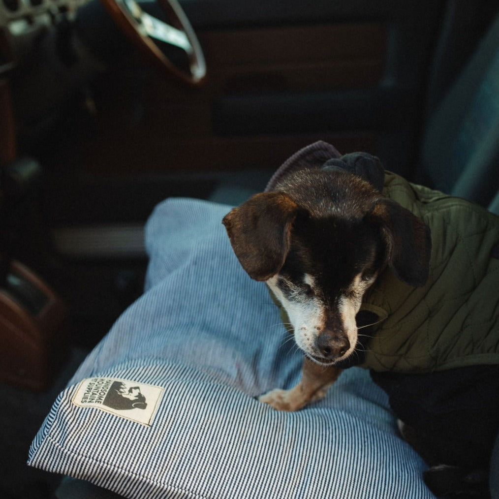 Classic Dog Bed ~ Workin' It Denim