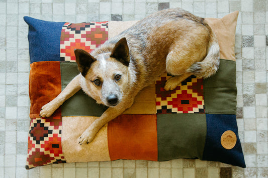 Patchwork Dog Bed ~ DINGO-DAG
