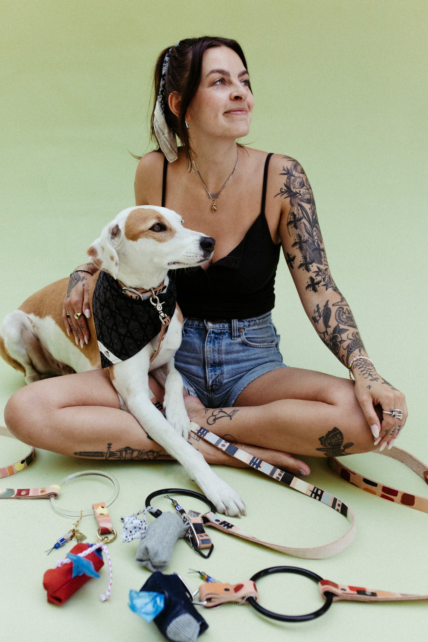 Free Fallin' ~ O-Ring Leash & Collar Set