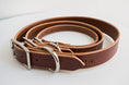 Load image into Gallery viewer, Classic Leather Collar ~ Brown
