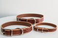 Load image into Gallery viewer, Classic Leather Collar ~ Brown
